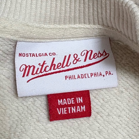 Mitchell & Ness Cream Ohio Sweatshirt Size 2XL EUC - Picture 4 of 8